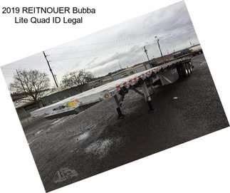 2019 REITNOUER Bubba Lite Quad ID Legal