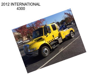 2012 INTERNATIONAL 4300