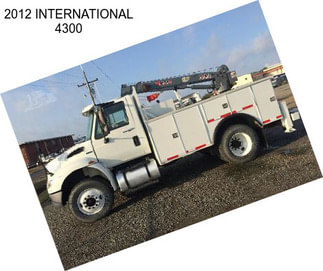 2012 INTERNATIONAL 4300