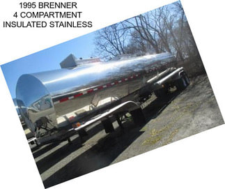 1995 BRENNER 4 COMPARTMENT INSULATED STAINLESS