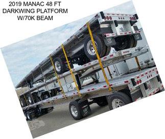 2019 MANAC 48 FT DARKWING PLATFORM W/70K BEAM