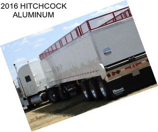 2016 HITCHCOCK ALUMINUM