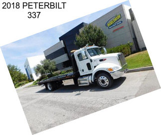 2018 PETERBILT 337