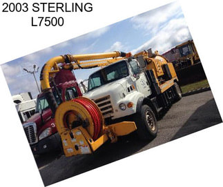 2003 STERLING L7500