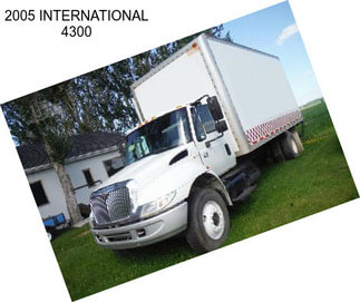 2005 INTERNATIONAL 4300