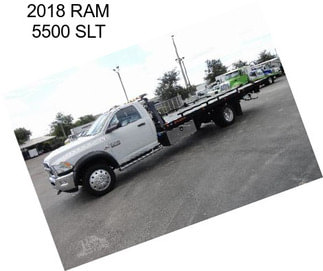 2018 RAM 5500 SLT