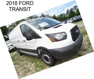 2018 FORD TRANSIT