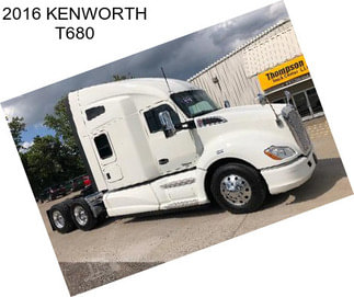 2016 KENWORTH T680