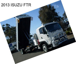 2013 ISUZU FTR