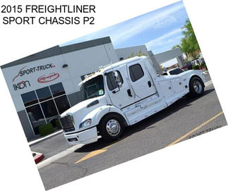 2015 FREIGHTLINER SPORT CHASSIS P2