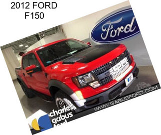 2012 FORD F150