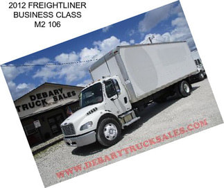 2012 FREIGHTLINER BUSINESS CLASS M2 106