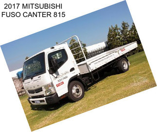 2017 MITSUBISHI FUSO CANTER 815