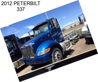 2012 PETERBILT 337