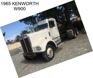 1965 KENWORTH W900