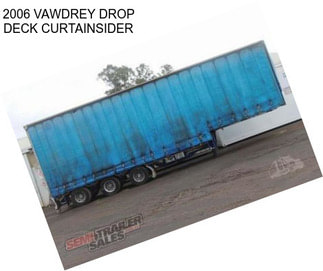 2006 VAWDREY DROP DECK CURTAINSIDER