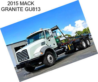 2015 MACK GRANITE GU813