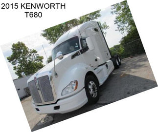 2015 KENWORTH T680