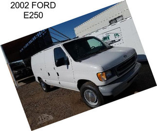 2002 FORD E250