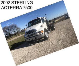 2002 STERLING ACTERRA 7500