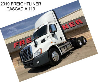 2019 FREIGHTLINER CASCADIA 113