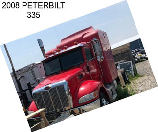 2008 PETERBILT 335