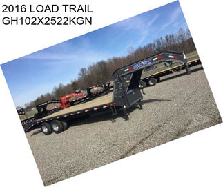 2016 LOAD TRAIL GH102X2522KGN