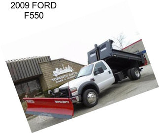 2009 FORD F550