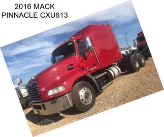 2016 MACK PINNACLE CXU613