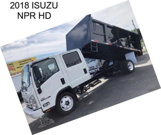 2018 ISUZU NPR HD