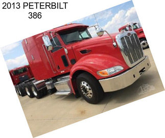 2013 PETERBILT 386