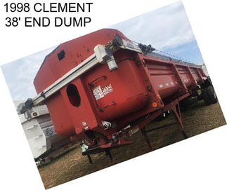 1998 CLEMENT 38\' END DUMP