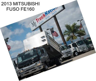 2013 MITSUBISHI FUSO FE160