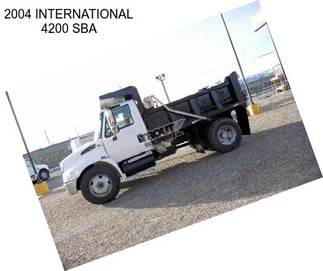 2004 INTERNATIONAL 4200 SBA