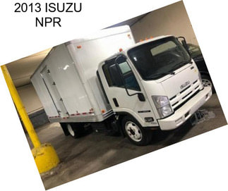 2013 ISUZU NPR