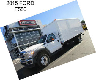 2015 FORD F550