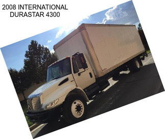 2008 INTERNATIONAL DURASTAR 4300