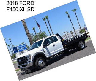 2018 FORD F450 XL SD