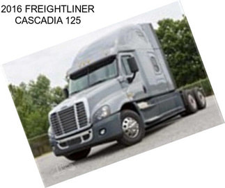 2016 FREIGHTLINER CASCADIA 125