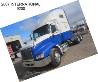 2007 INTERNATIONAL 9200