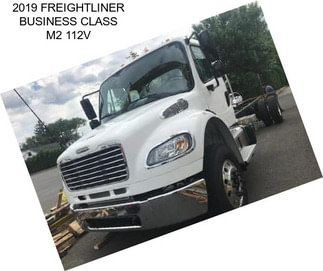 2019 FREIGHTLINER BUSINESS CLASS M2 112V