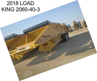 2018 LOAD KING 2060-40-3