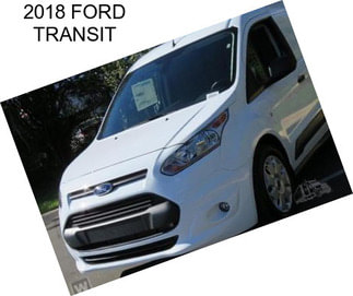 2018 FORD TRANSIT