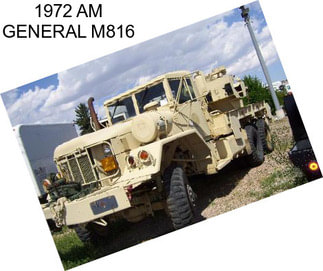 1972 AM GENERAL M816