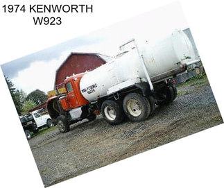 1974 KENWORTH W923