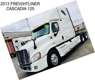 2013 FREIGHTLINER CASCADIA 125