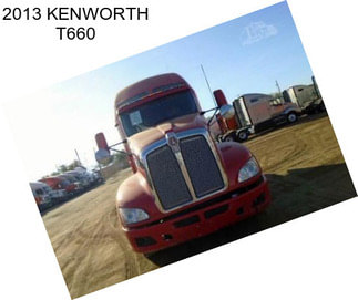 2013 KENWORTH T660