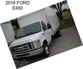 2018 FORD E450