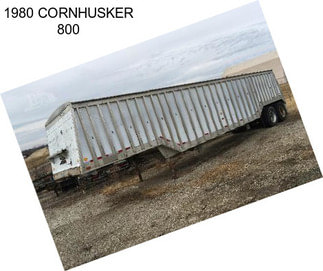 1980 CORNHUSKER 800