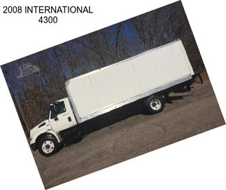 2008 INTERNATIONAL 4300